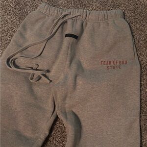 Fear of God State Beige Joggers